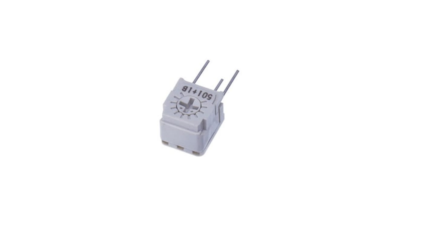 NIDEC COPAL ELECTRONICS GMBH 1-Gang THT Trimmer-Potentiometer, Seitliche Einstellung, 0.5W