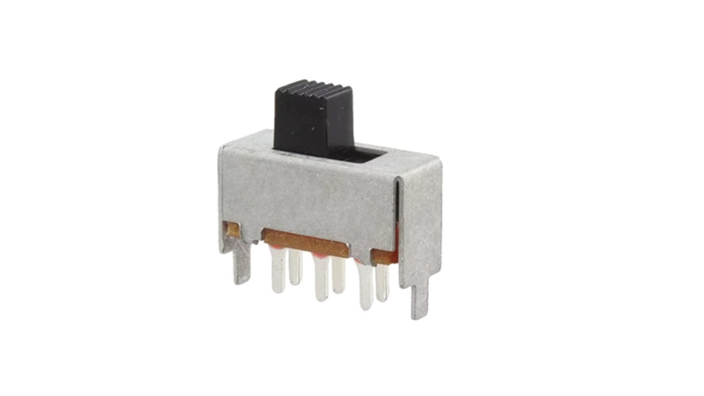 MFS201N-9-Z | NIDEC COPAL ELECTRONICS GMBH スライドスイッチ 2回路 2接点 10 mA | RS