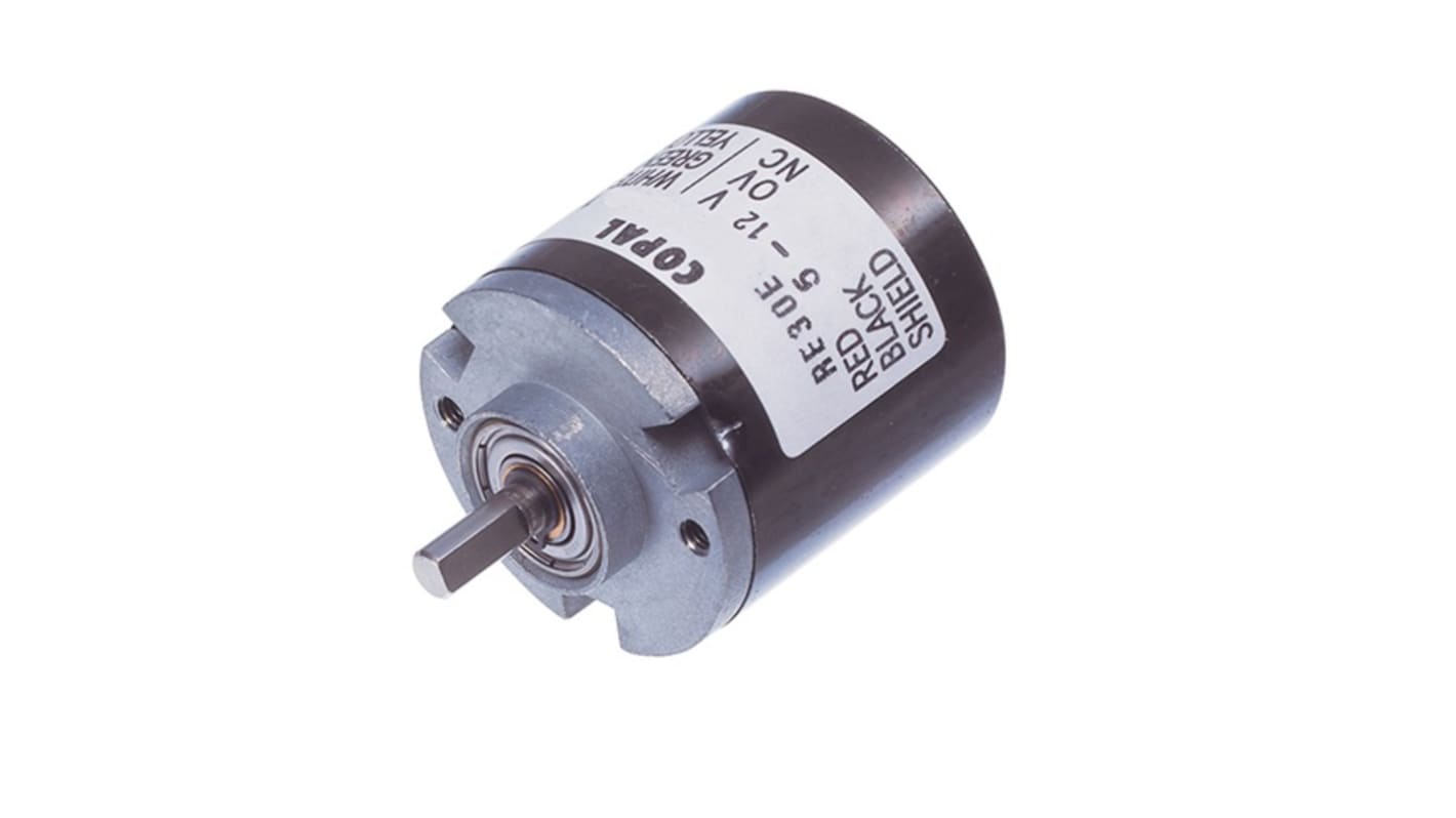 NIDEC COPAL ELECTRONICS GMBH Optischer Drehgeber Encoder, 300 Imulse/U 24V dc, mit 4 mm