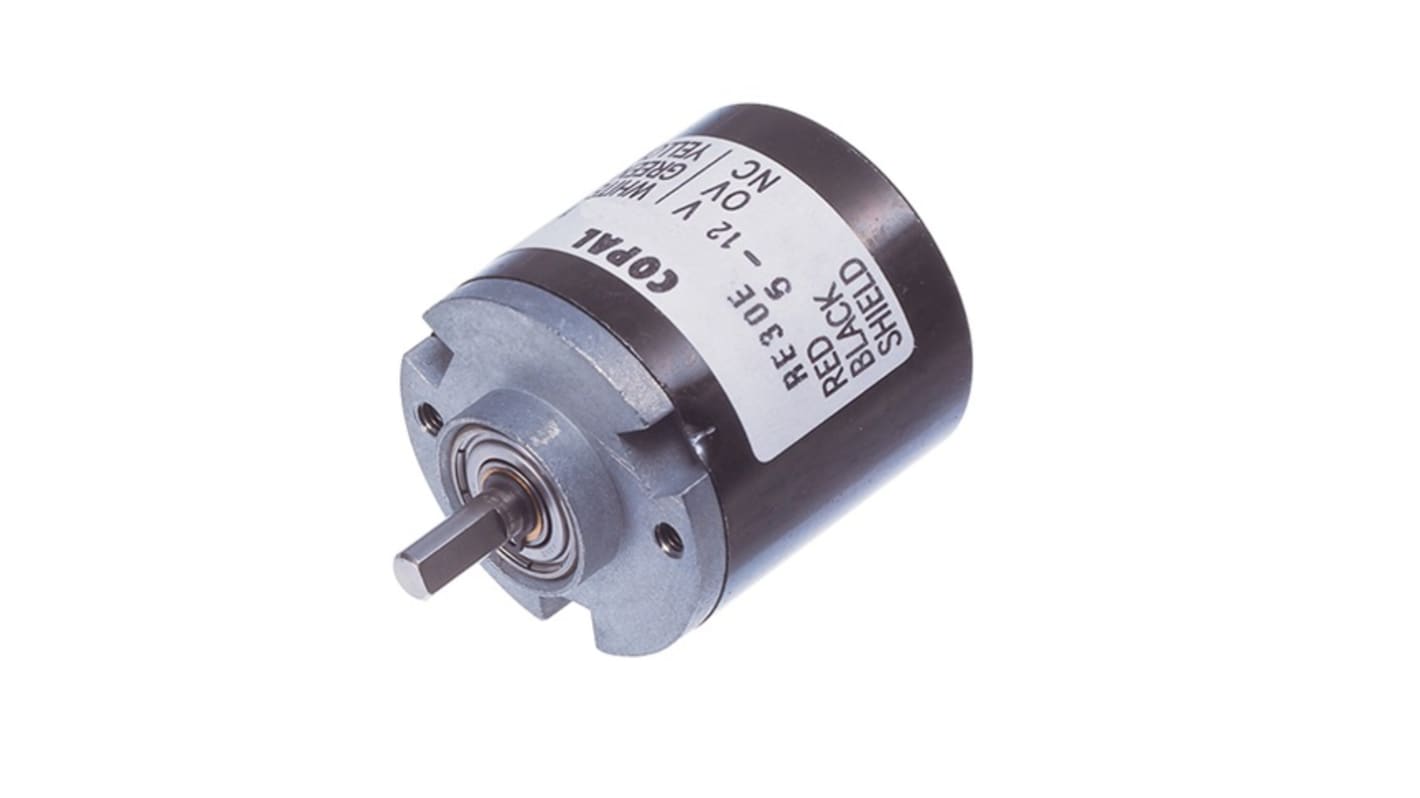 NIDEC COPAL ELECTRONICS GMBH Optischer Drehgeber Encoder, 800 Imulse/U 24V dc, mit 4 mm