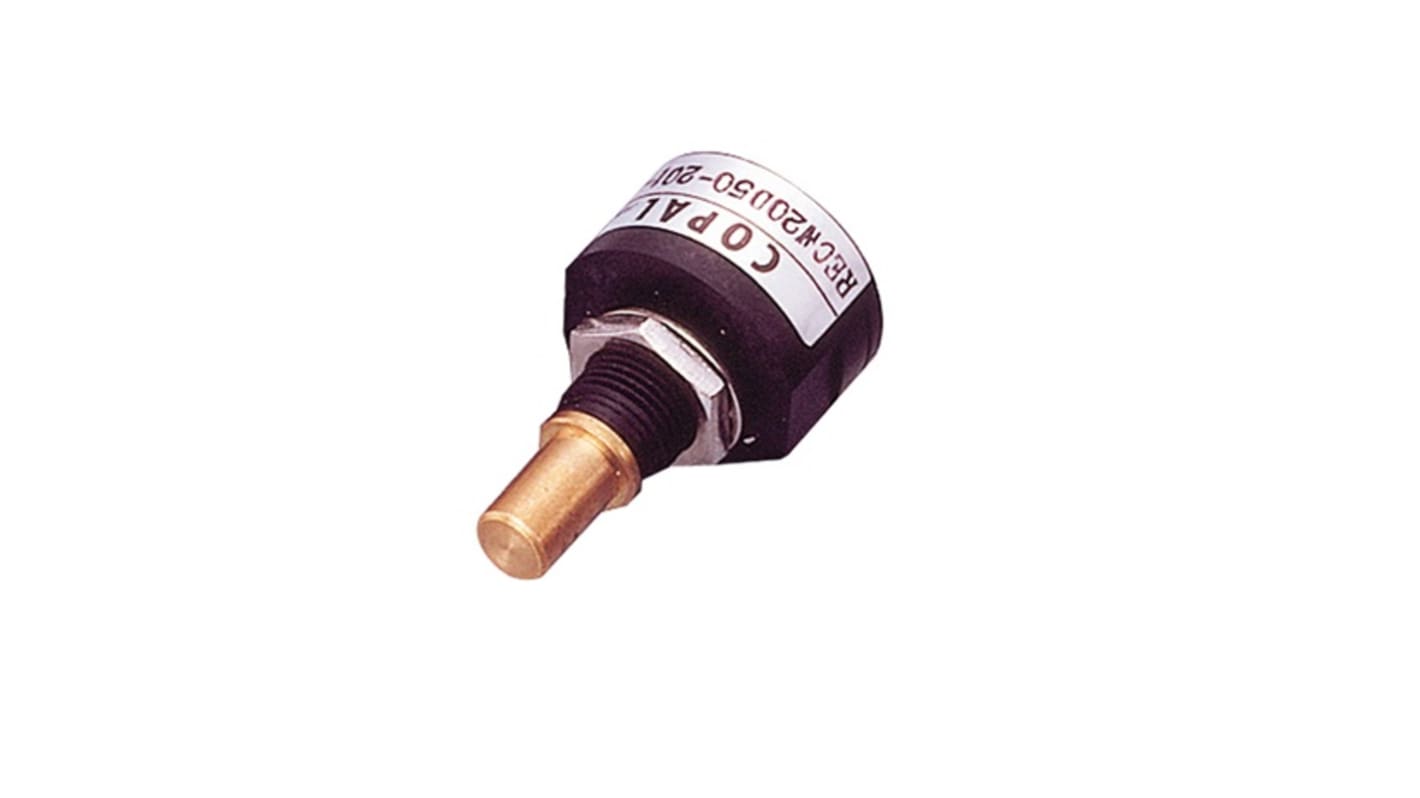 Encoder óptico NIDEC COPAL ELECTRONICS GMBH, 50 Pulsos, 5V dc, eje de 8 mm