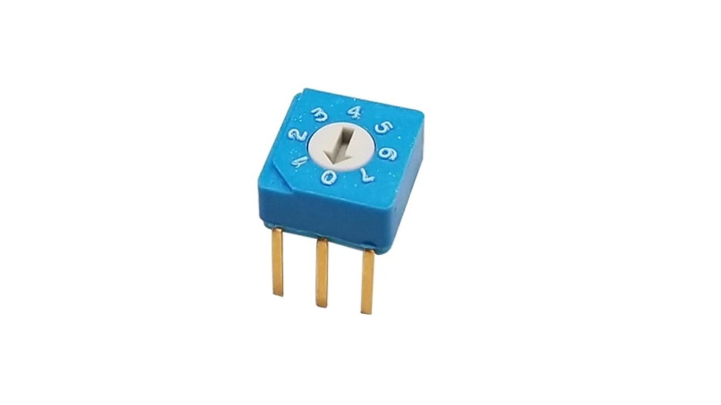 S-8010 | NIDEC COPAL ELECTRONICS GMBH S-8, 8 Position, BCD Rotary ...