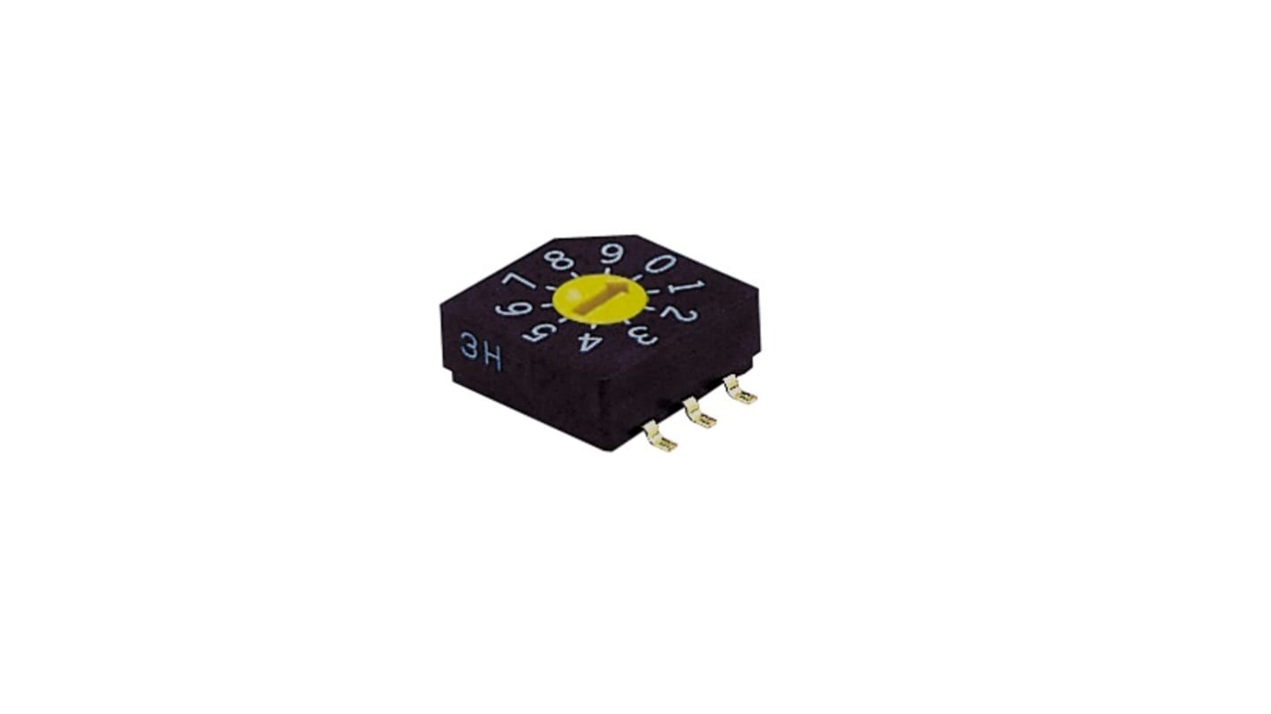 SD-2030TB | NIDEC COPAL ELECTRONICS GMBH Rotary Coded DIP Switch | RS