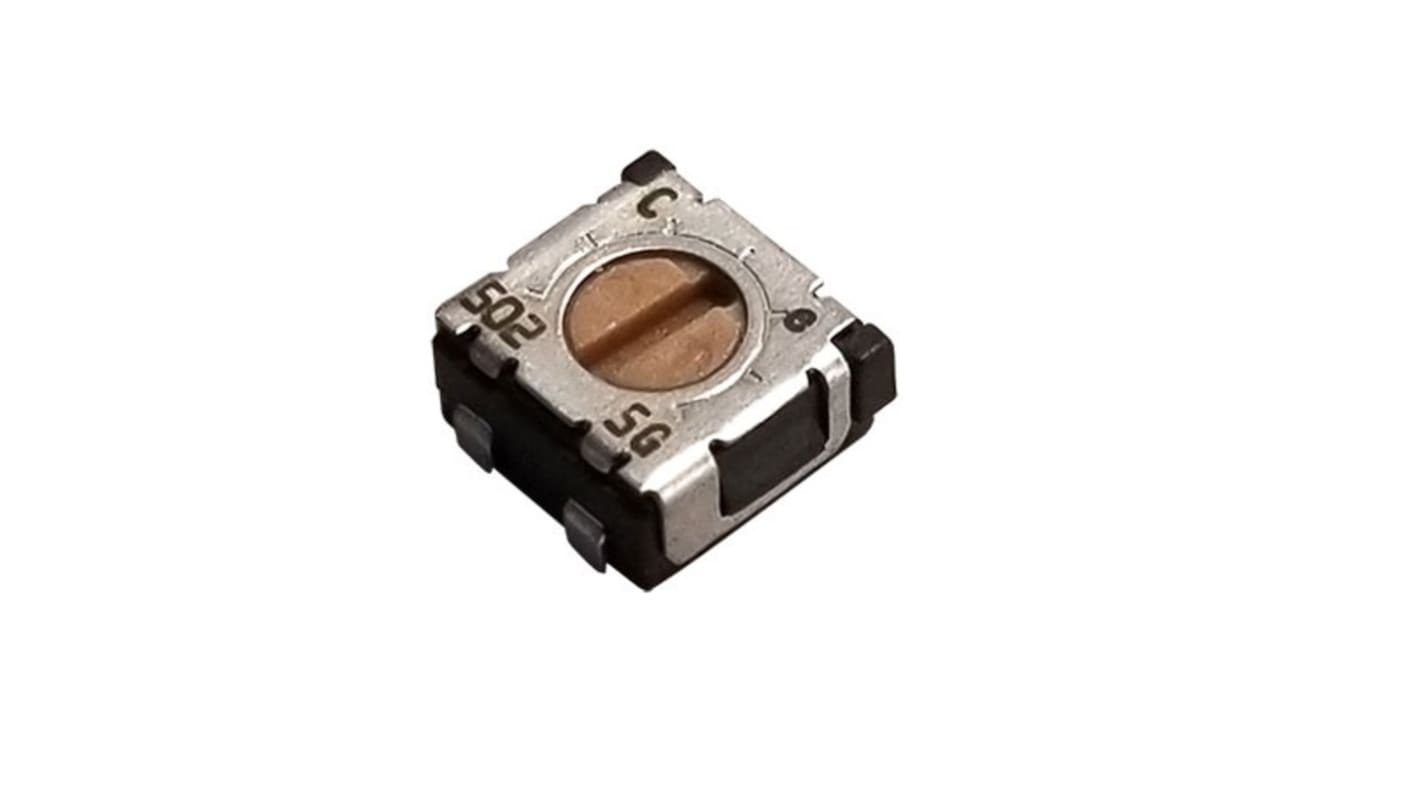 NIDEC COPAL ELECTRONICS GMBH 半固定抵抗器（トリマポテンショメータ） 表面実装 1回転型 ST-4ETA504 | RS