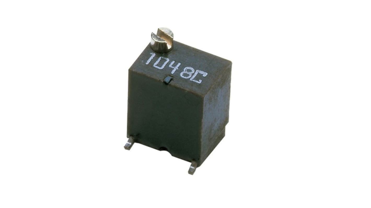 NIDEC COPAL ELECTRONICS GMBH 14-Gang SMD Trimmer-Potentiometer, Einstellung von oben, 0.25W