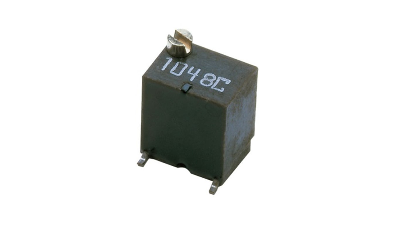 NIDEC COPAL ELECTRONICS GMBH 14-Gang SMD Trimmer-Potentiometer, Einstellung von oben, 0.25W