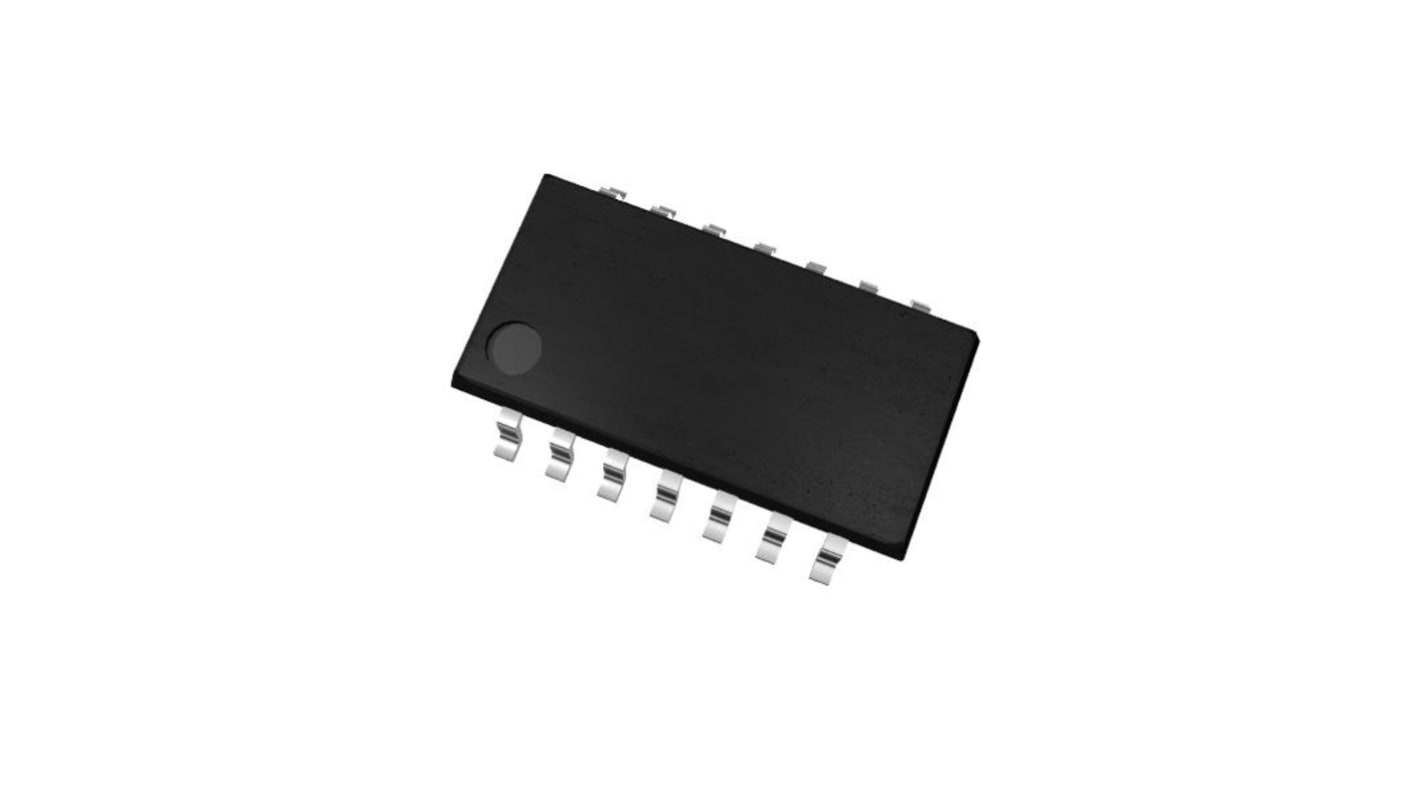 NJM2901M-TE2 Nisshinbo Micro Devices, Quad Comparator, Open Collector O/P, 1.3μs 2 → 36 V 14-Pin DMP14