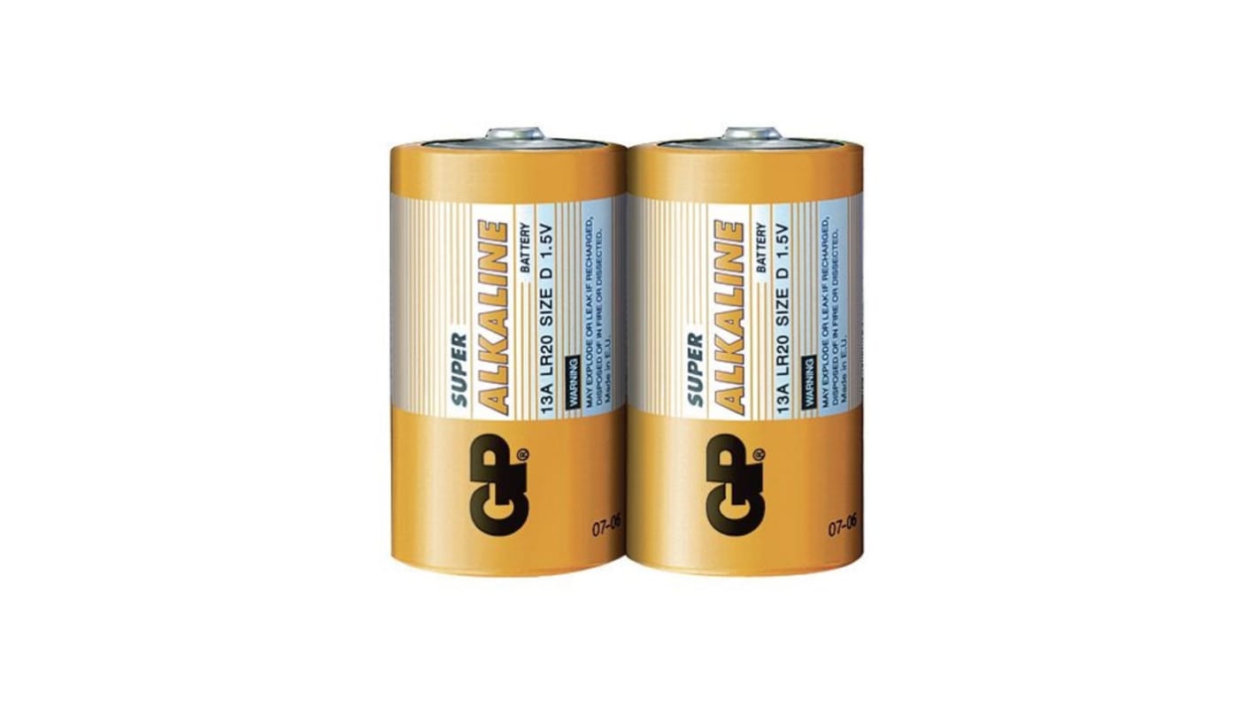 Gp Batteries D elemek GP Batteries Ultra Alkaline 1.5V GP13AU