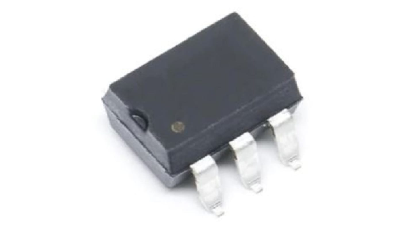 Vishay 4N25 SMD Optokoppler / Phototransistor-Out, 6-Pin SMD