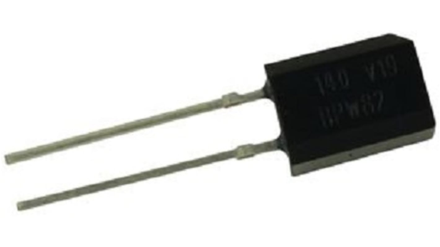 Photodiode PIN, Vishay, Infrarouge, Traversant, boîtier Câblé