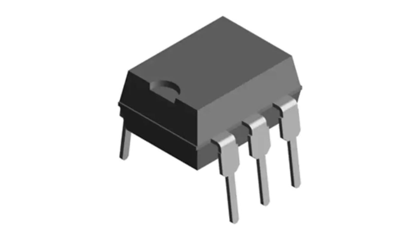 Optoacoplador Vishay IL755 de 1 canal, Vf= 1.5V, OUT. Photodarlington, mont. superficial, encapsulado SMD, 6 pines