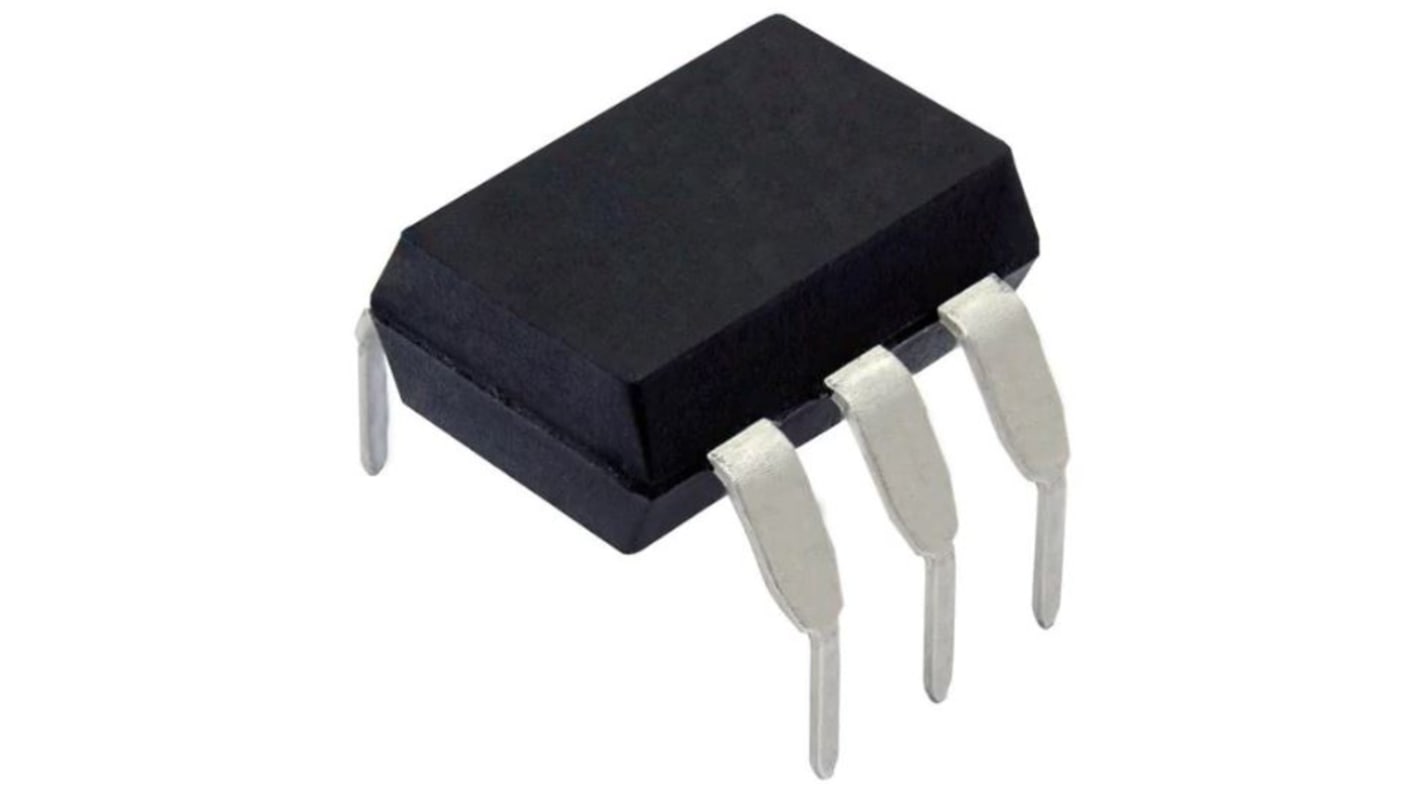 Vishay, MOC8103 Phototransistor Output Optocoupler, Through Hole, 6-Pin DIP