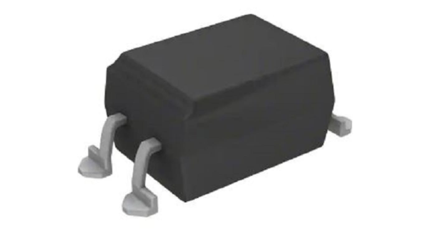 Vishay, SFH618A-5X007T Phototransistor Output Optocoupler, Surface Mount, 4-Pin SMD