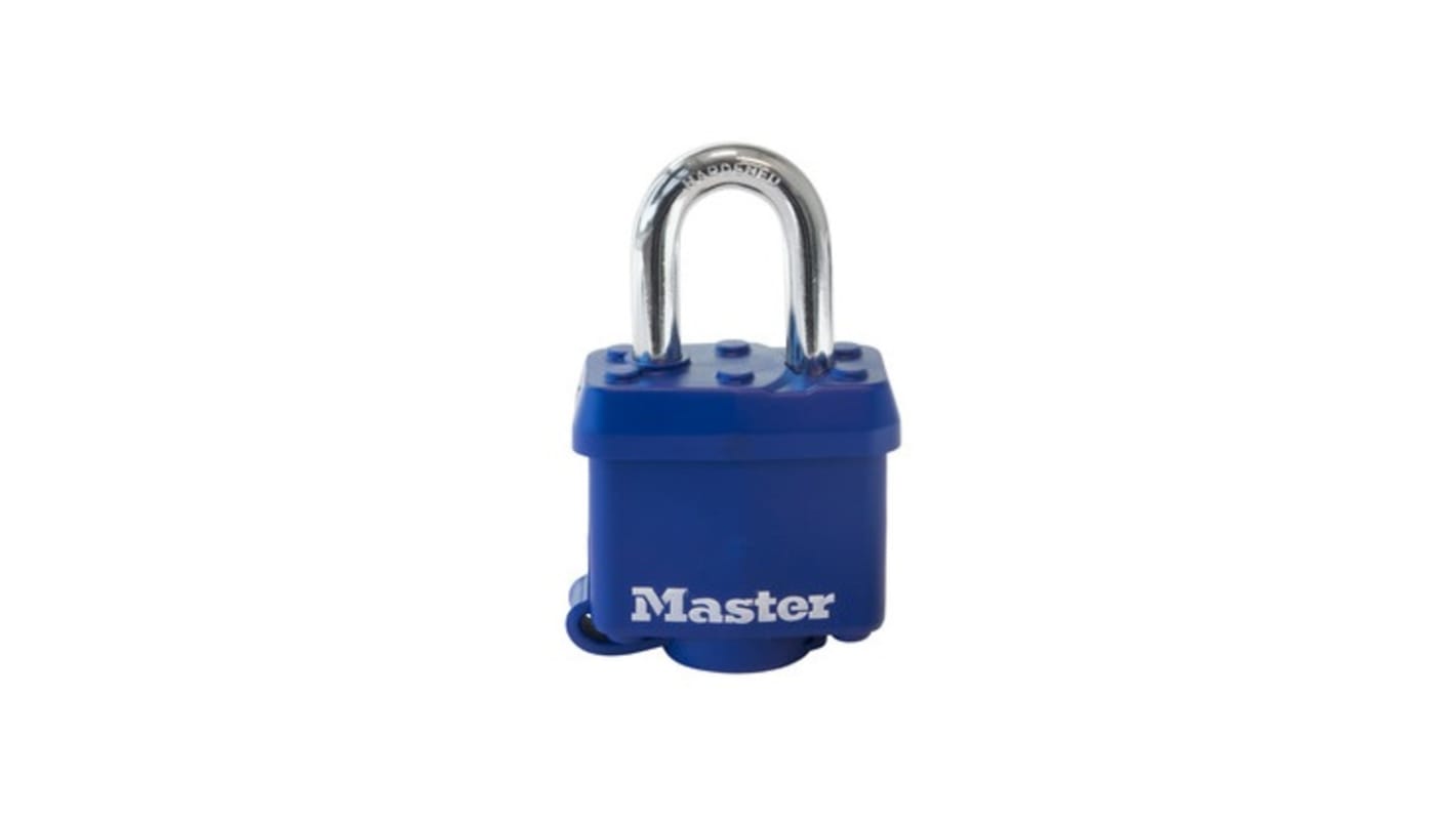 Lucchetto con chiave Master Lock per uso Uso interno o esterno, anello da 10mm, L. 25mm