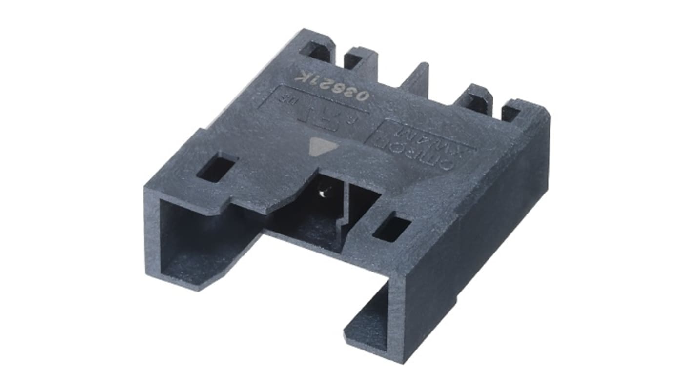 Omron 3.5mm Pitch 2 Way Pluggable Terminal Block, Header, Through Hole