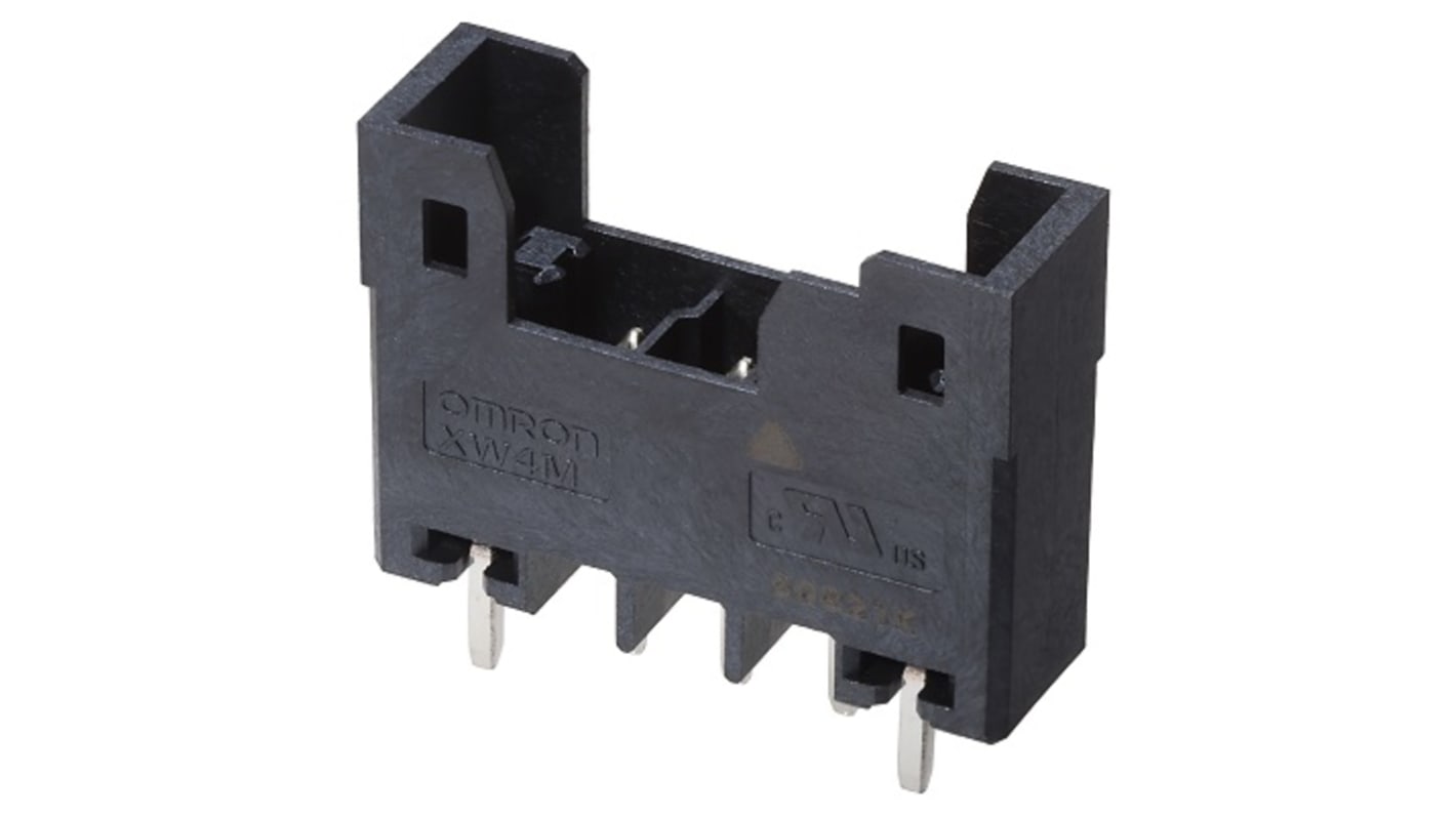 Omron 3.5mm Pitch 3 Way Pluggable Terminal Block, Header, Through Hole