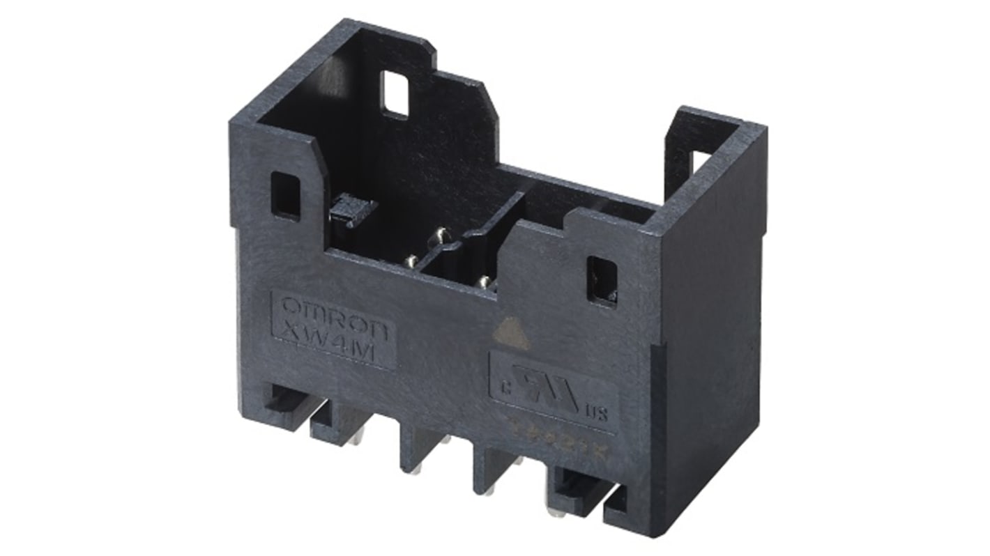 Omron 3.5mm Pitch 6 Way Pluggable Terminal Block, Header, Through Hole