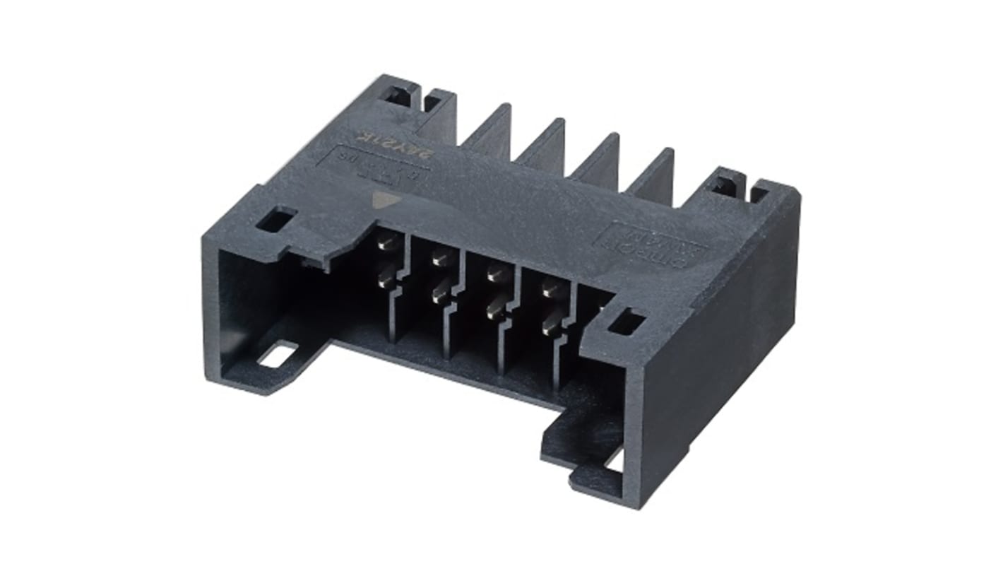 Omron 3.5mm Pitch 10 Way Pluggable Terminal Block, Header, Through Hole