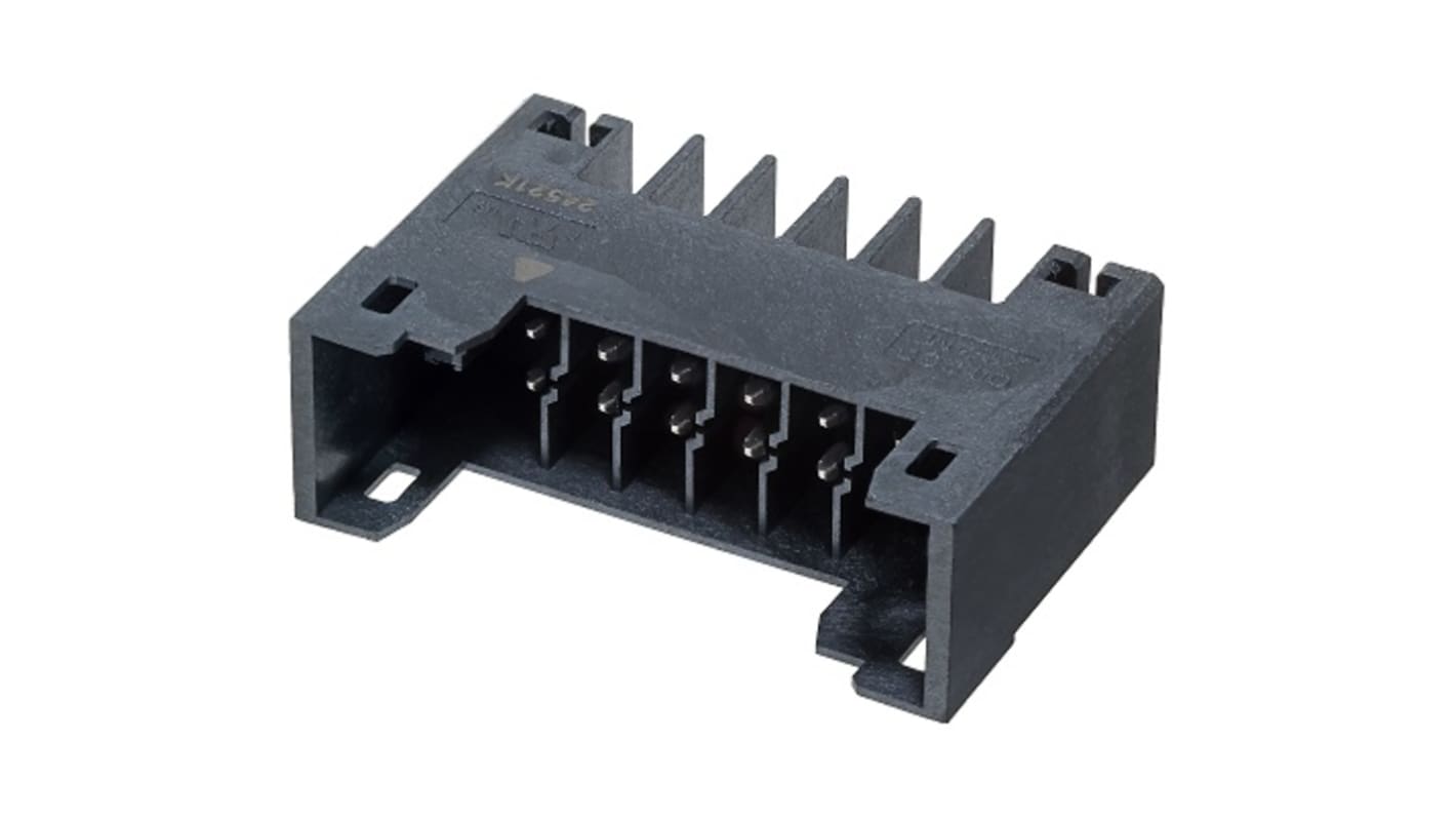 Omron 3.5mm Pitch 12 Way Pluggable Terminal Block, Header, Through Hole