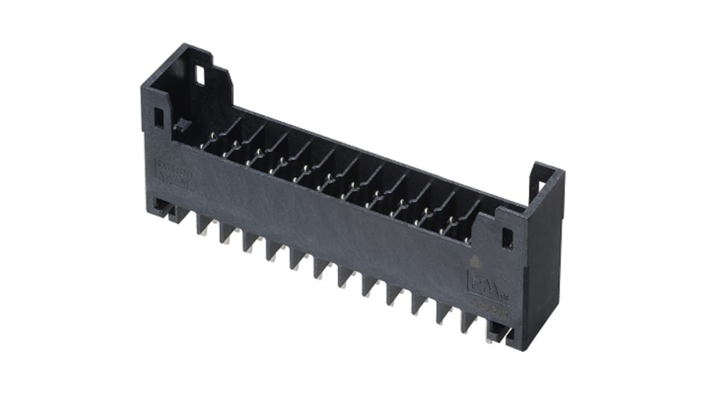 Omron 3.5mm Pitch 26 Way Pluggable Terminal Block, Header, Through Hole