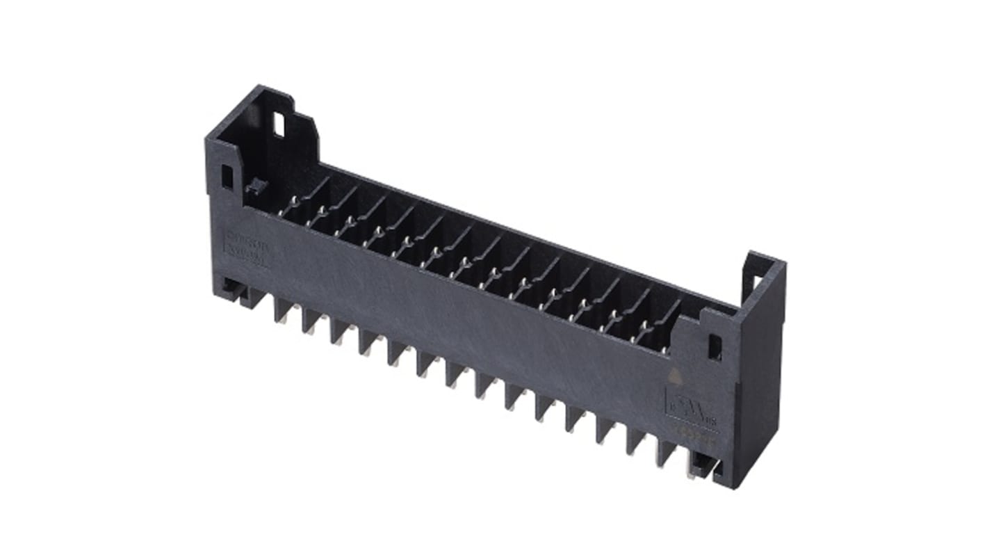 Omron 3.5mm Pitch 30 Way Pluggable Terminal Block, Header, Through Hole