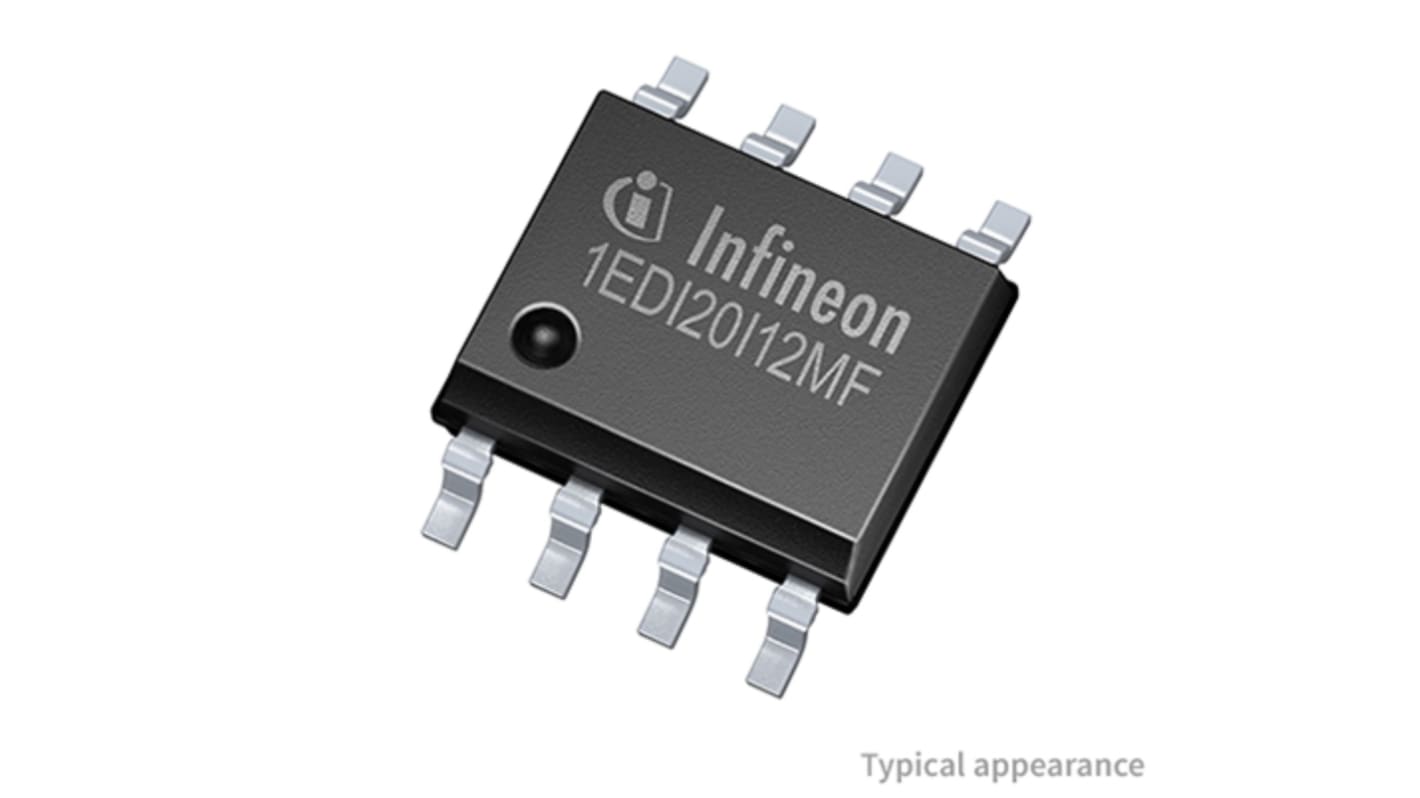 IGBT meghajtó modul 1EDI20I12MFXUMA1 CMOS, 6 A, 18V, 8-tüskés, PG-DSO-8-51