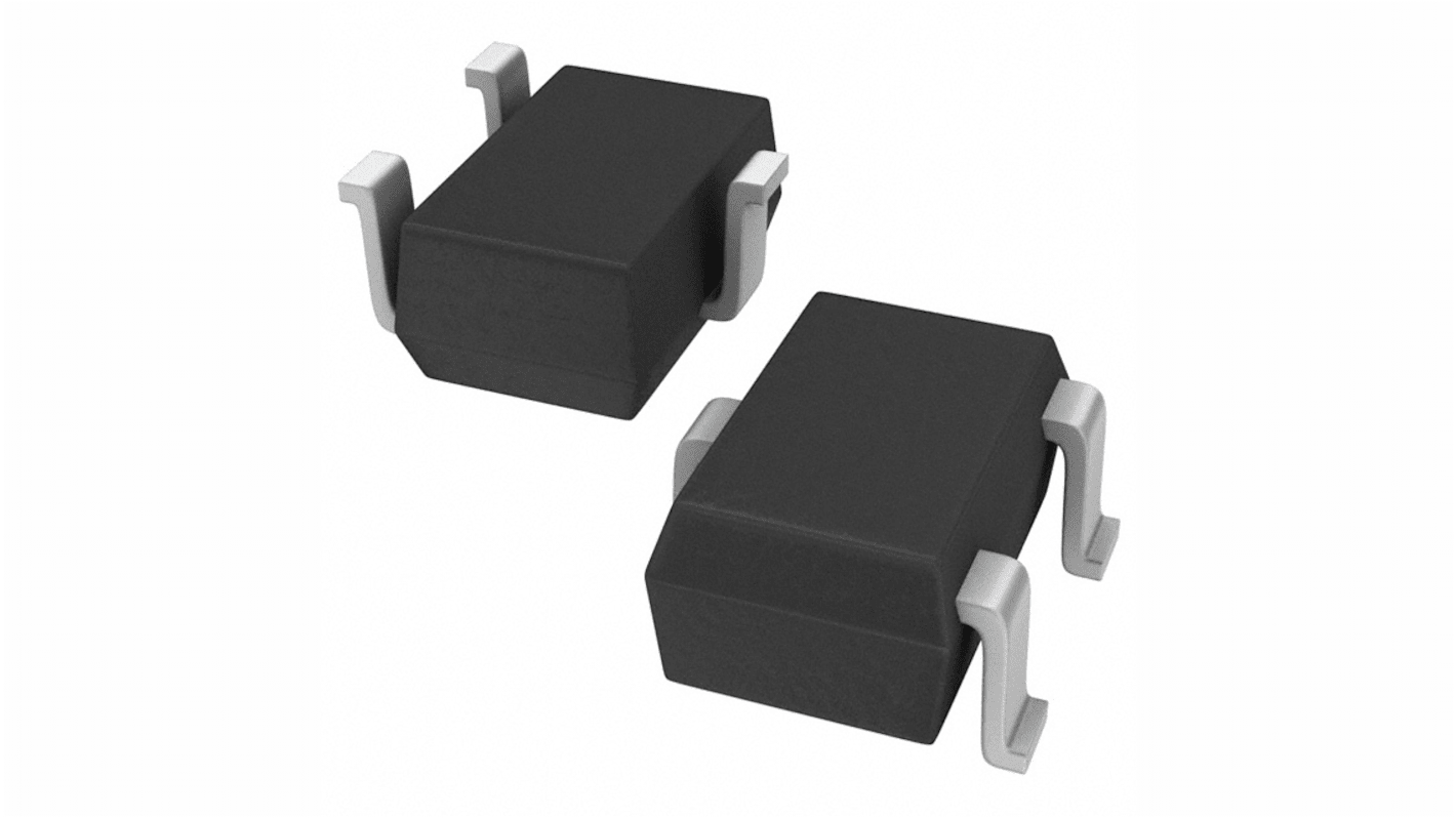 Vishay BAR64-05W-E3-18 2x Common Cathode Pair PIN Diode, 100mA, 100V