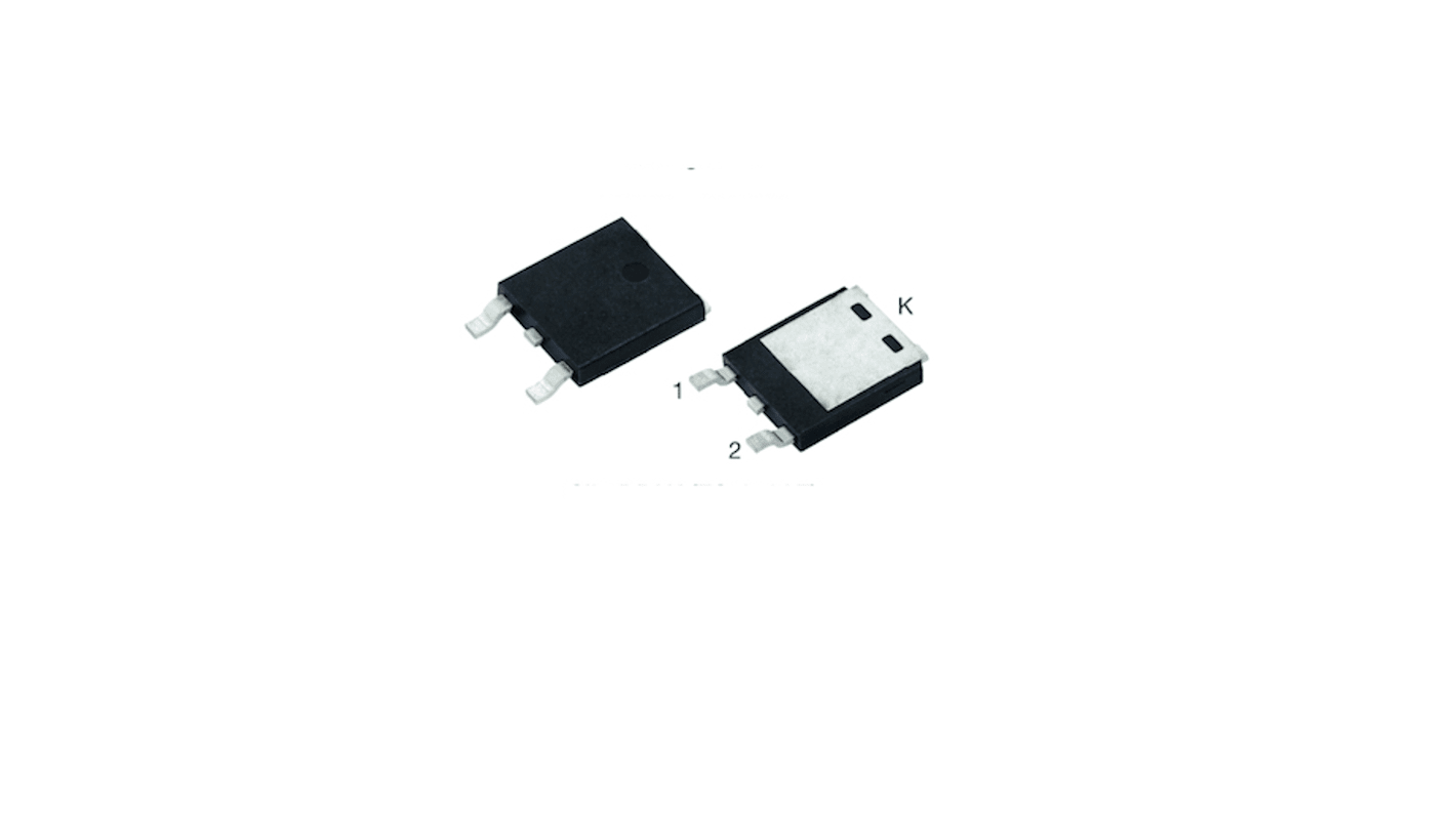 Diode Schottky et de redressement CMS Vishay, 10A, 60V, SlimPack (TO-252AE)