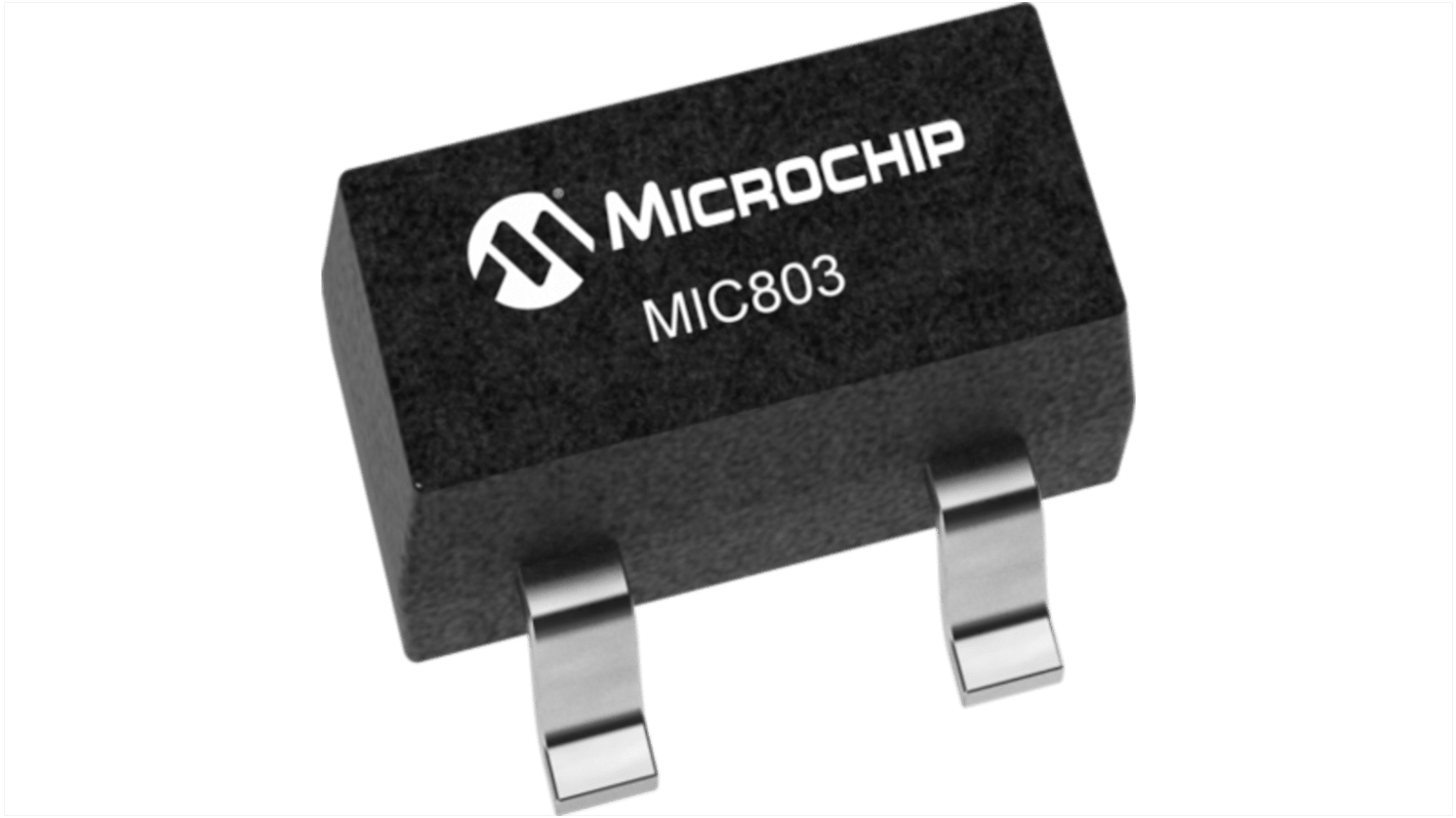 Microchip 電圧監視 IC 1チャンネル, マイクロプロセッサ監視回路