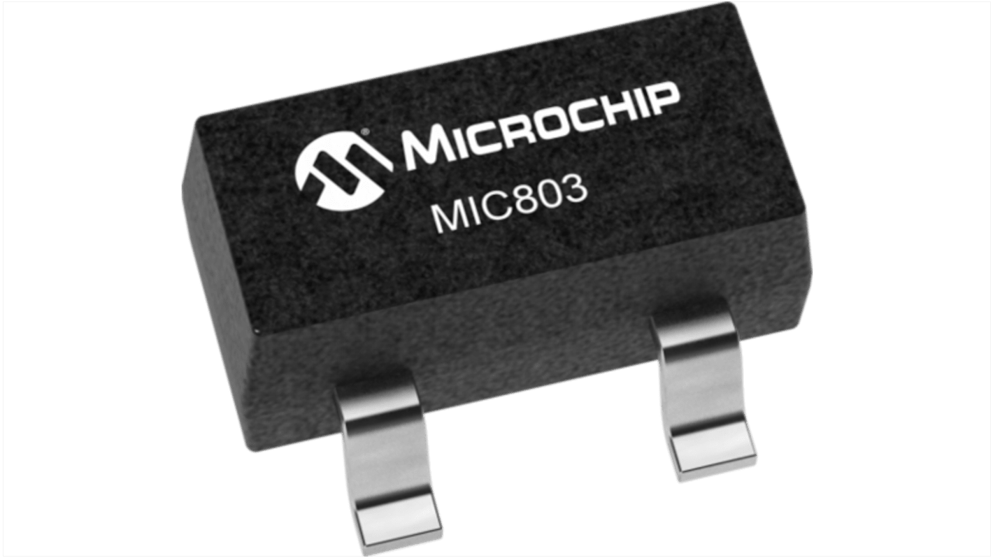 Microchip 電圧監視 IC 1チャンネル, マイクロプロセッサ監視回路