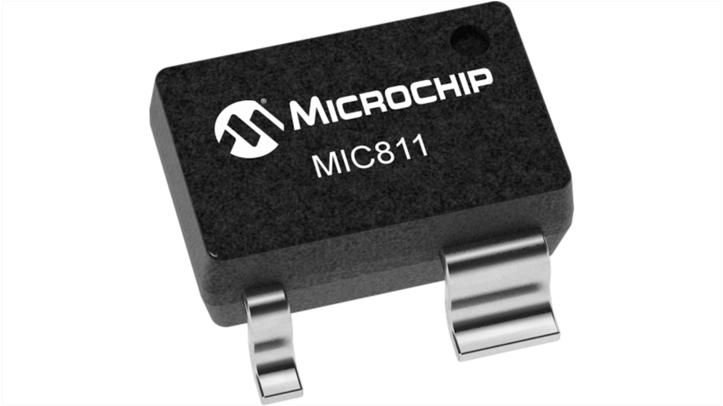 Microchip Voltage Supervisor 2.63V max., MIC811RUY-TR