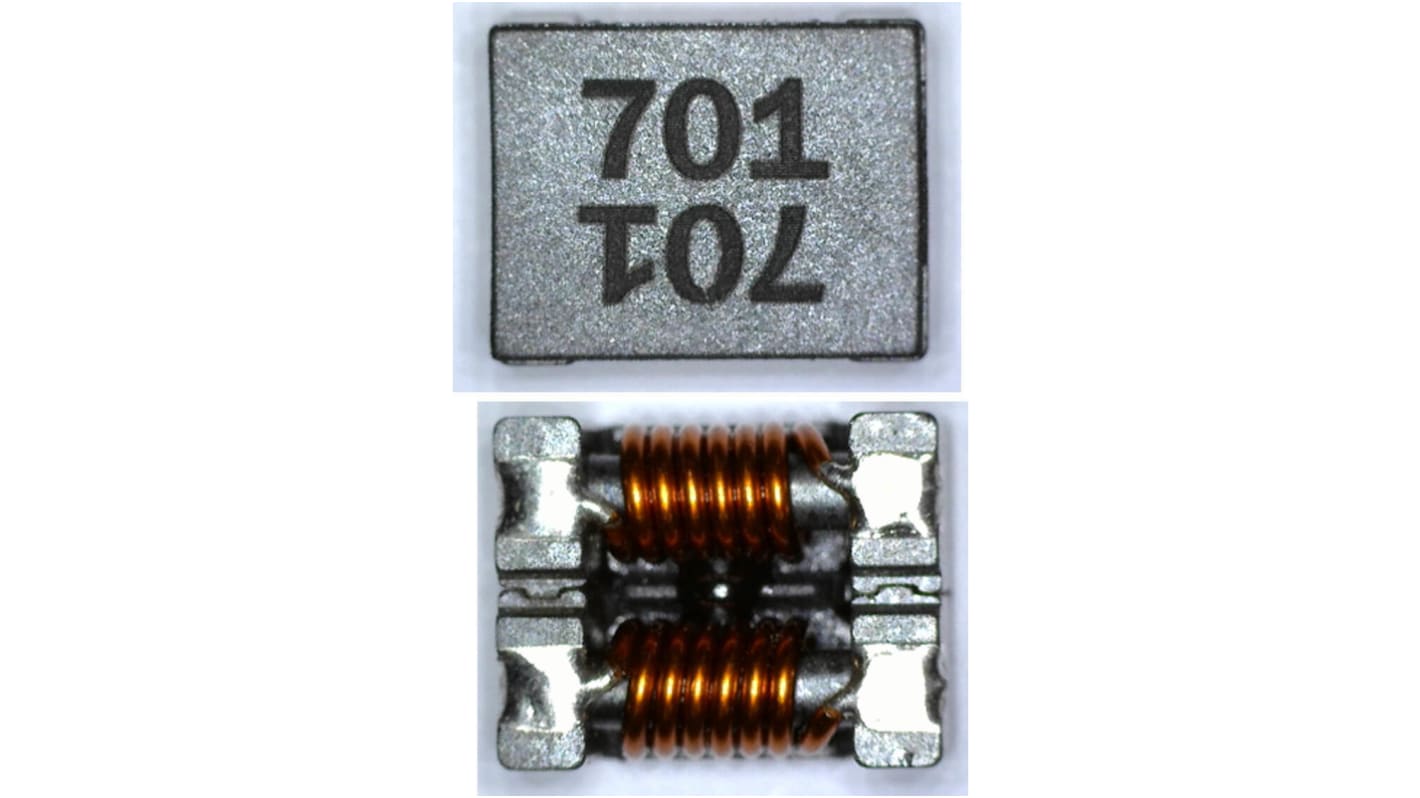 Inductores de modo común Abracon, 750 Ω ACMP, 100 MHz