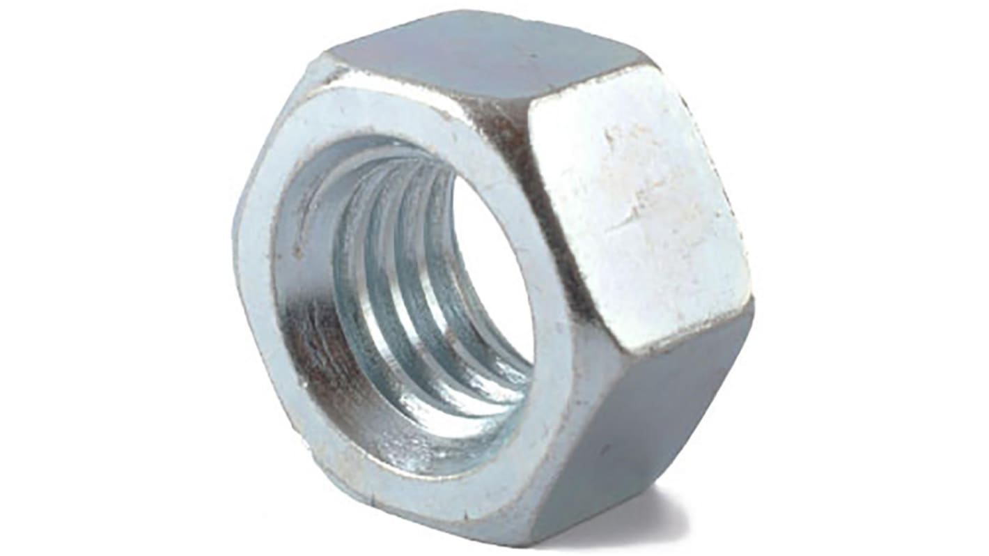 RS PRO Steel Hex Nut, 3/8-24in