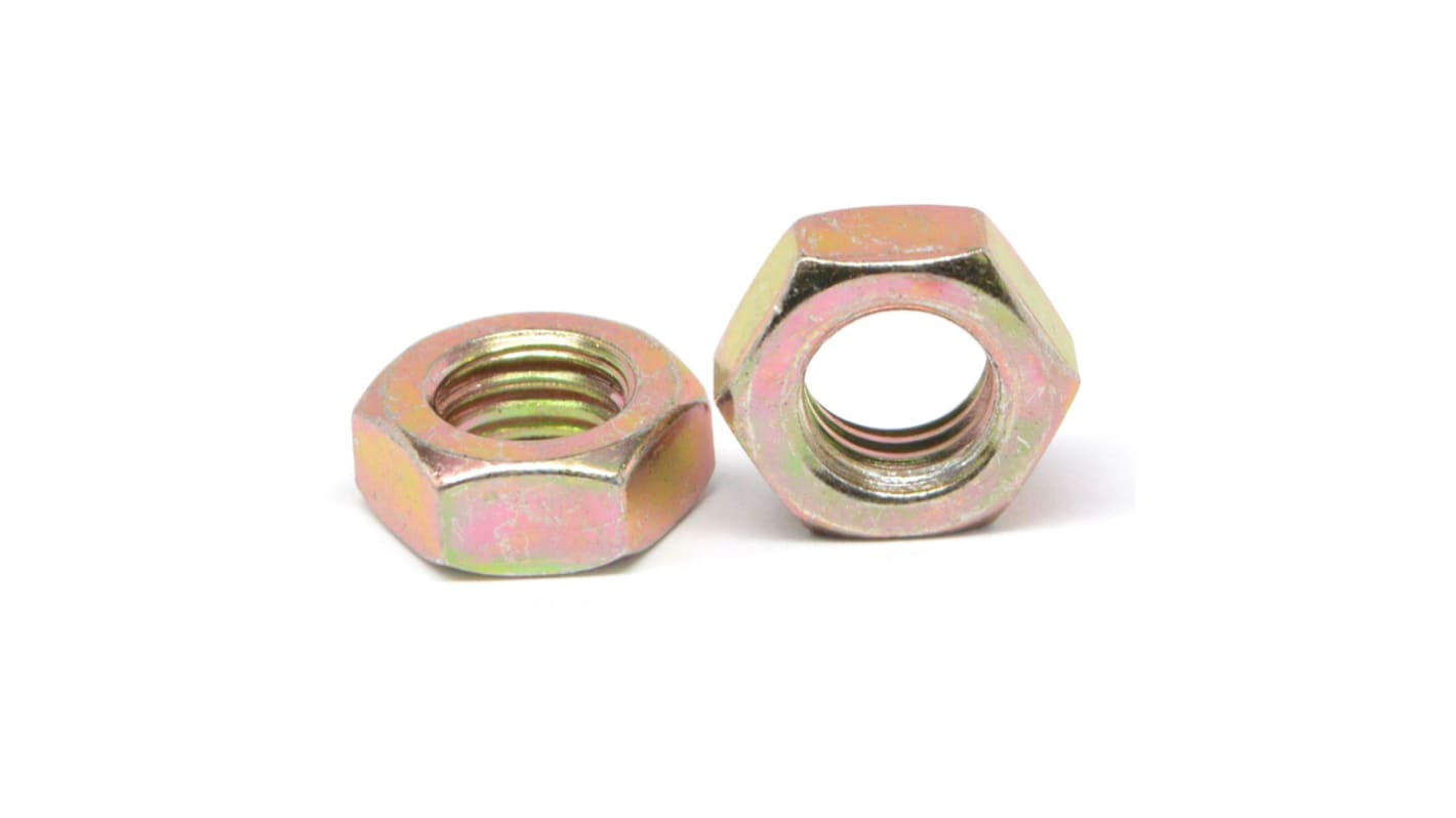 RS PRO Steel Lock Nut, 5/16-24in