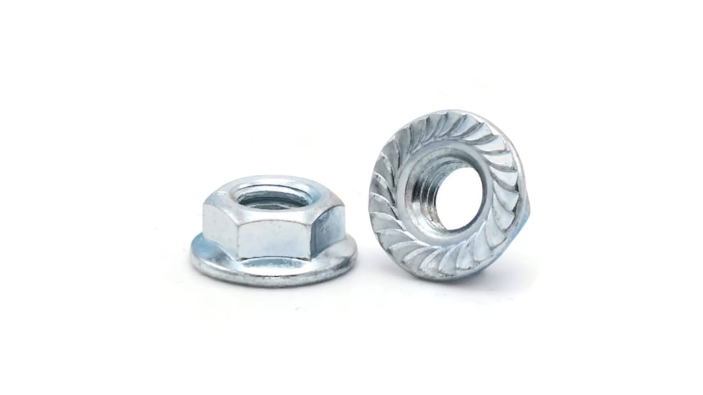 RS PRO Steel Lock Nut, 5/16-24in