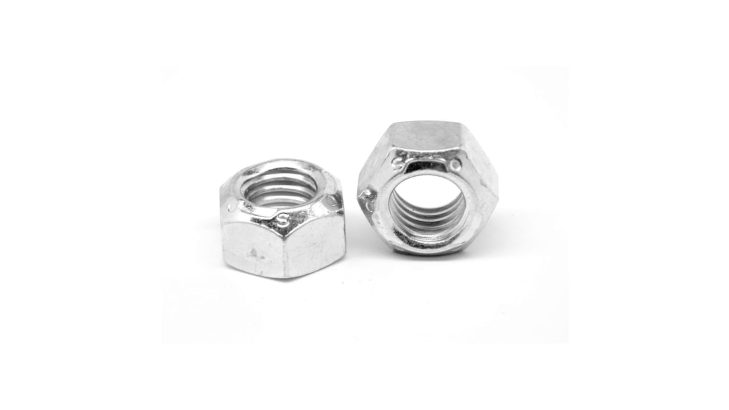 RS PRO Steel Lock Nut, 5/16-24in