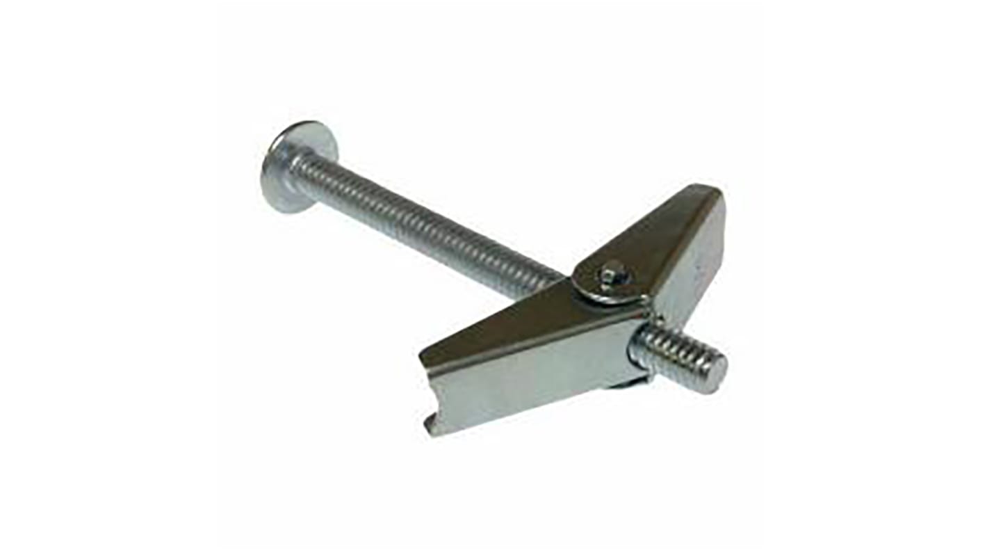 RS PRO Steel Spring Toggle Fixings
