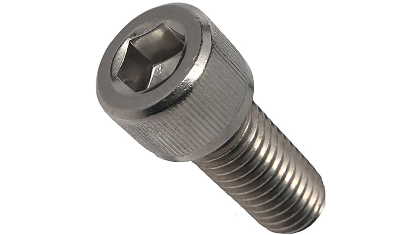 RS PRO Steel Hex Socket Cap Screw, 2/56 x 3/16in