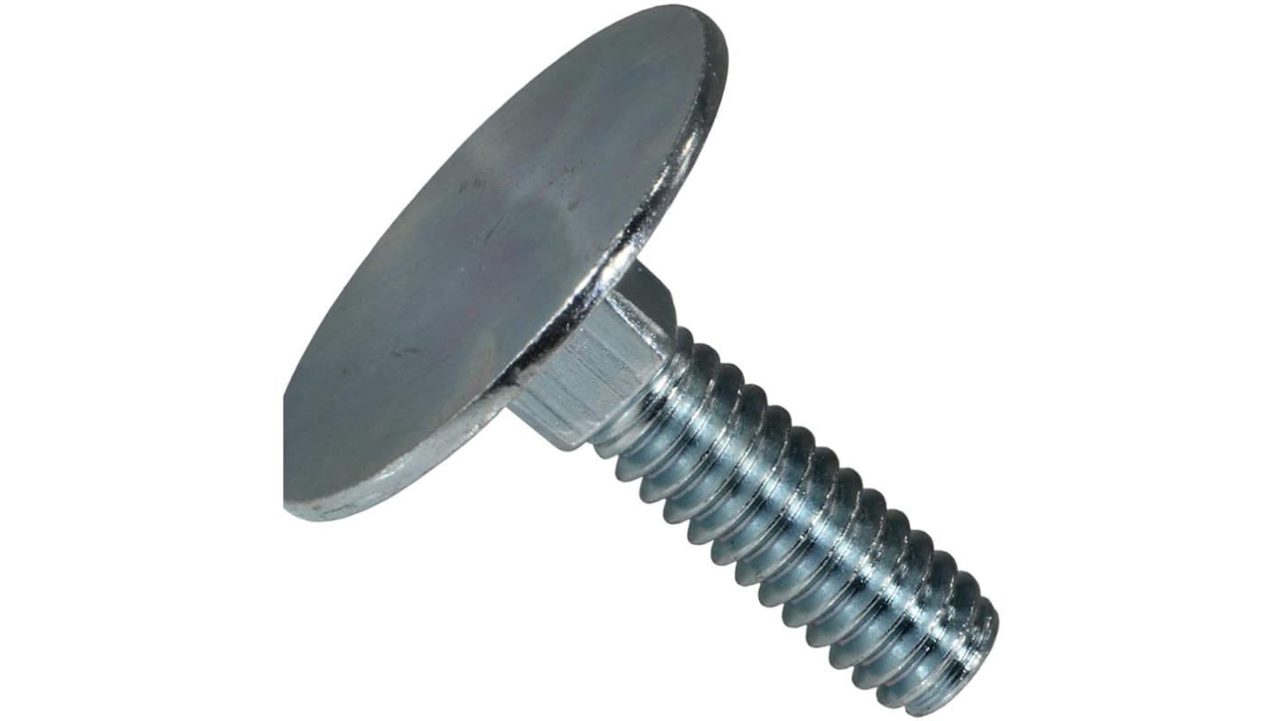 Steel Elevator Bolt, 1/4-20 x 3/4in