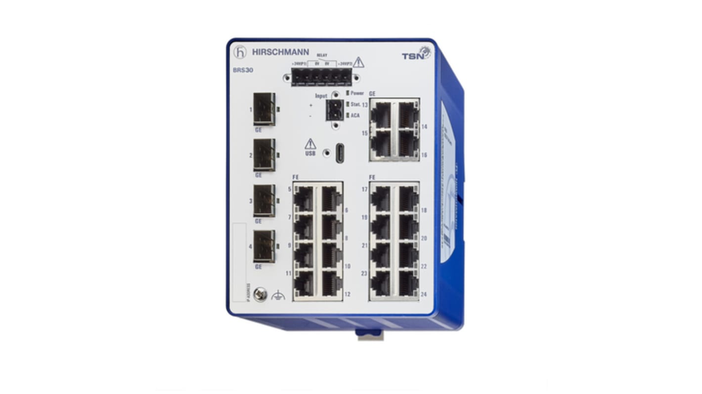 Ethernet Switch 24-portowy 20, Hirschmann Przełącznik zarządzalny