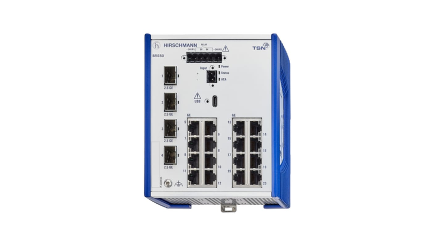 Switch Ethernet Hirschmann, 20 porte