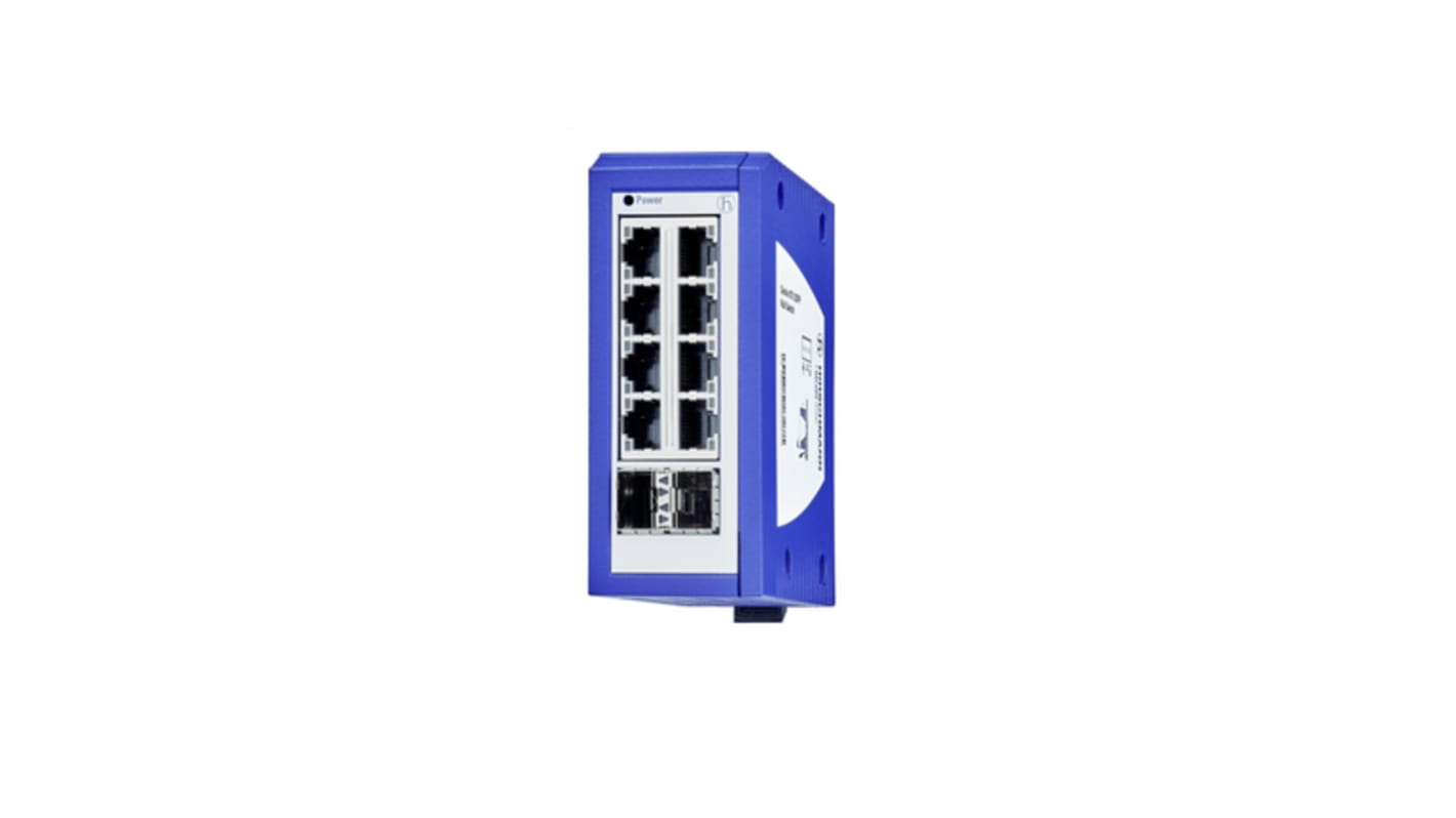 Hirschmann Managed Switch Ethernet-switch, med 8 Porte