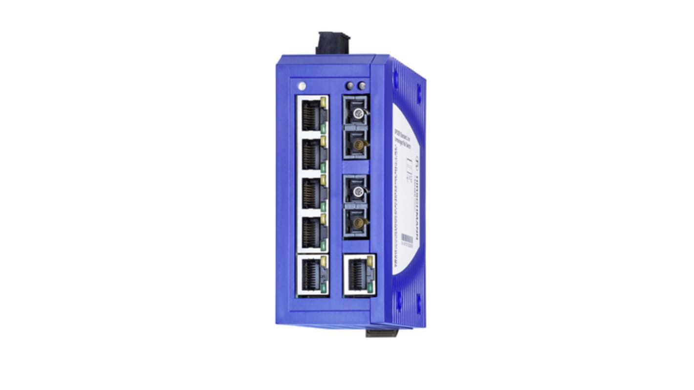SPIDER-SL-20-06T1M2M299SY9HHHH | Hirschmann Unmanaged 8 Port Ethernet ...