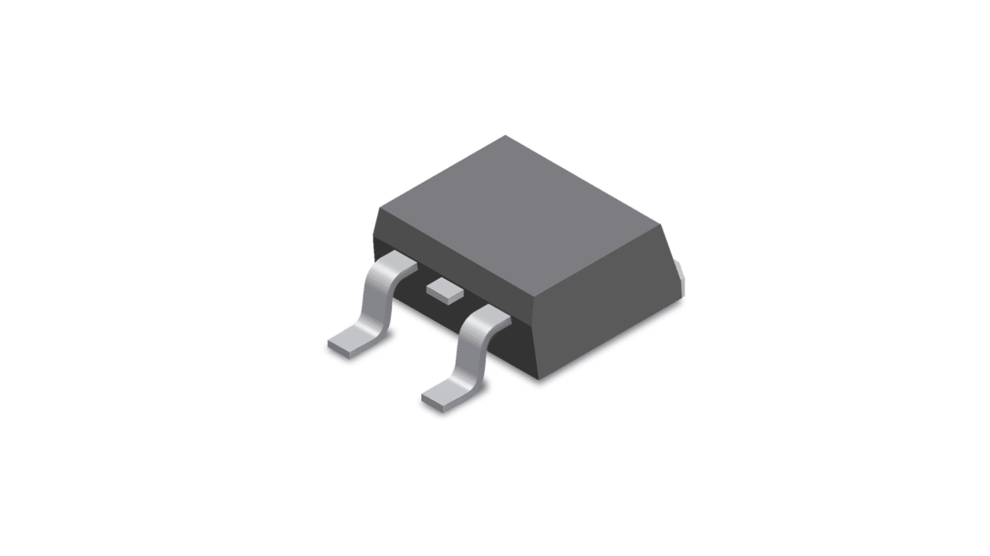 Módulo de potencia SiC Littelfuse IXFA36N60X3, VDSS 600 V, ID 36 A, D2PAK (TO-263) de 3 pines