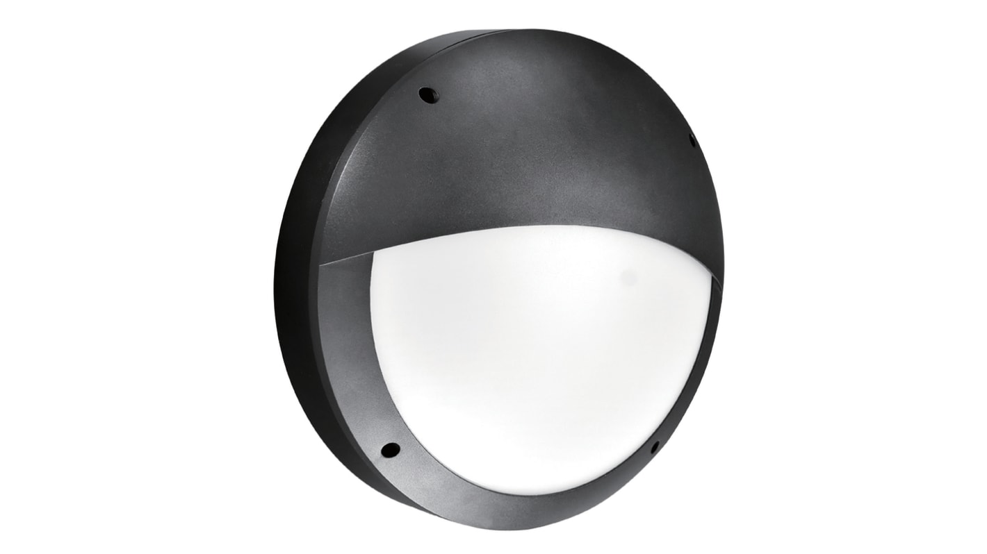 PowerLED Round LED Bulkhead Light, 18 W, 200 → 240 V ac, Lamp Supplied, IP65