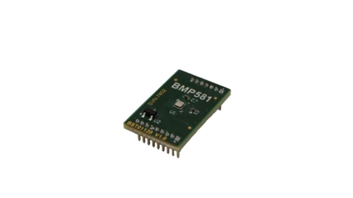 Placa selectora Sensor de presión Bosch Sensortec SHUTTLE BOARD 3.0 BMP581 - SHUTTLE BOARD 3.0 BMP581, para usar con