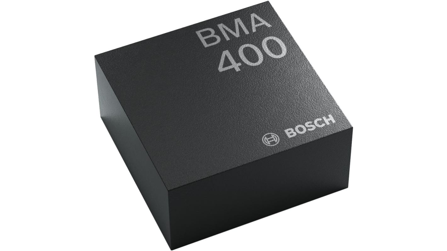 BMA400 Bosch Sensortec 3Axis Surface Mount Accelerometer, I2C, SPI RS