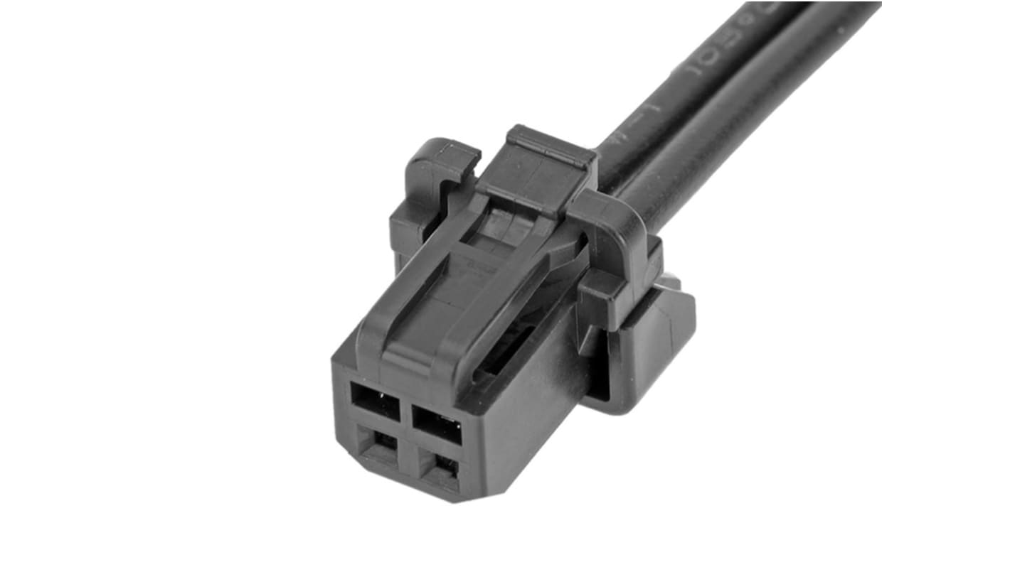 Conjunto de cables Molex Micro-One 219652, Con A: Hembra, 2 vías, Con B: Hembra, 2 vías, paso 2mm