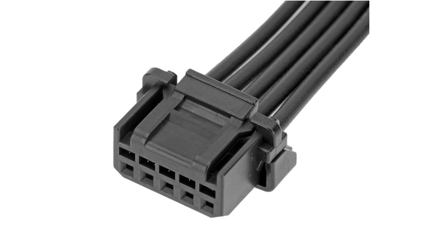 Conjunto de cables Molex Micro-One 219652, Con A: Hembra, 5 vías, Con B: Hembra, 5 vías, paso 2mm