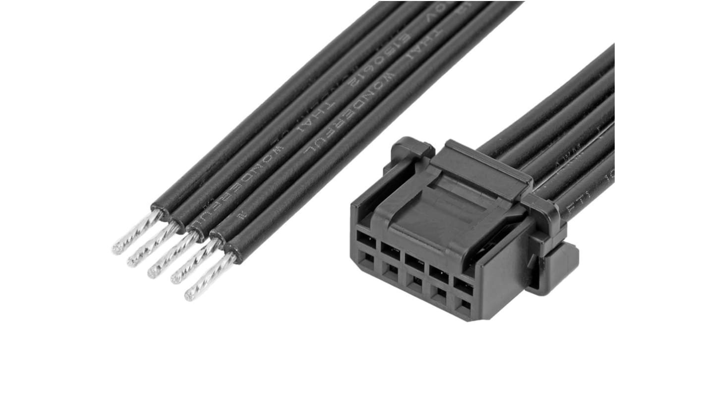 Molex 5 Way Female Micro-One Unterminated Wire to Board Cable